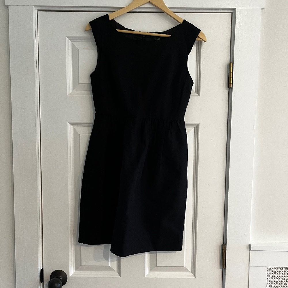 J Crew Black Dress